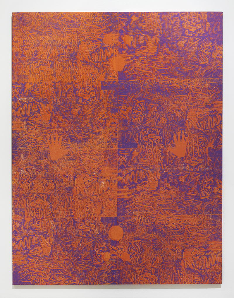 Jonathan Kelly - Blood Sweat and Fears - Acrylic on Canvas - 215x165cm